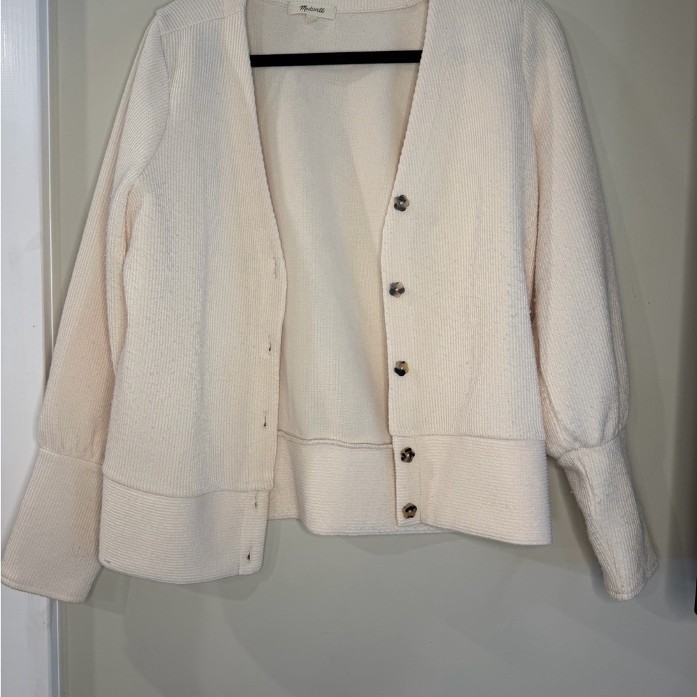 Madewell Cream Button Down Shirt